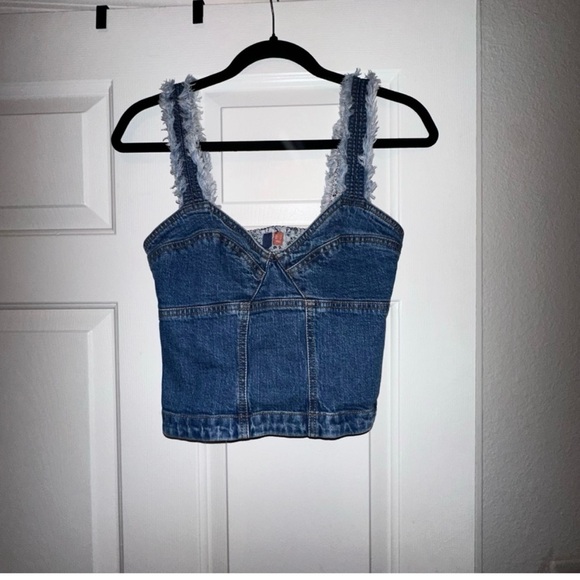 Anthropologie Denim Tank Top - Picture 3 of 4